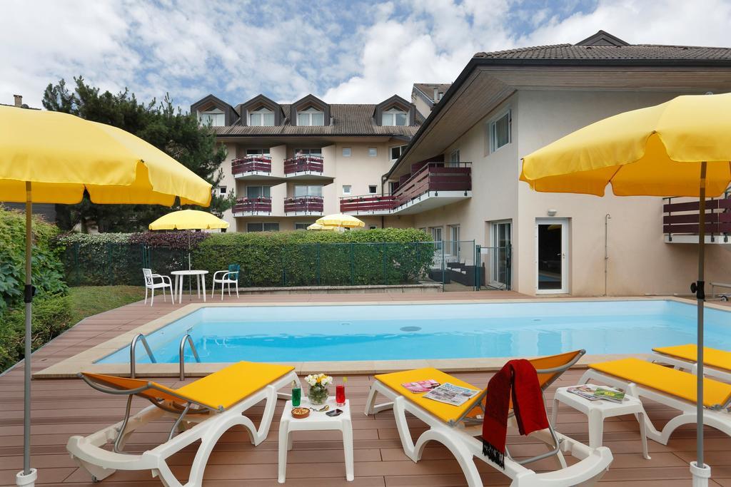 Logis Hotel Arc En Ciel Thonon-les-Bains Oda fotoğraf